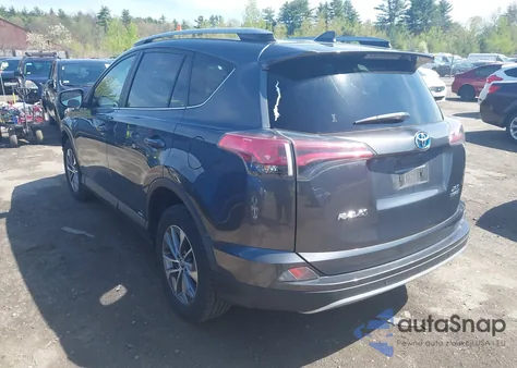 2017 Toyota Rav4 Hybrid Xle из США, поврежденный, VIN JTMRJREV3HD089872